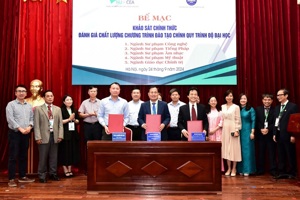 Bế mạc Khảo sát chính thức đánh giá chất lượng chương trình đào tạo Trường Đại học Sư phạm Hà Nội